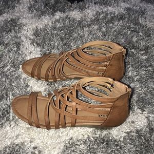 Brown Ana Sandals